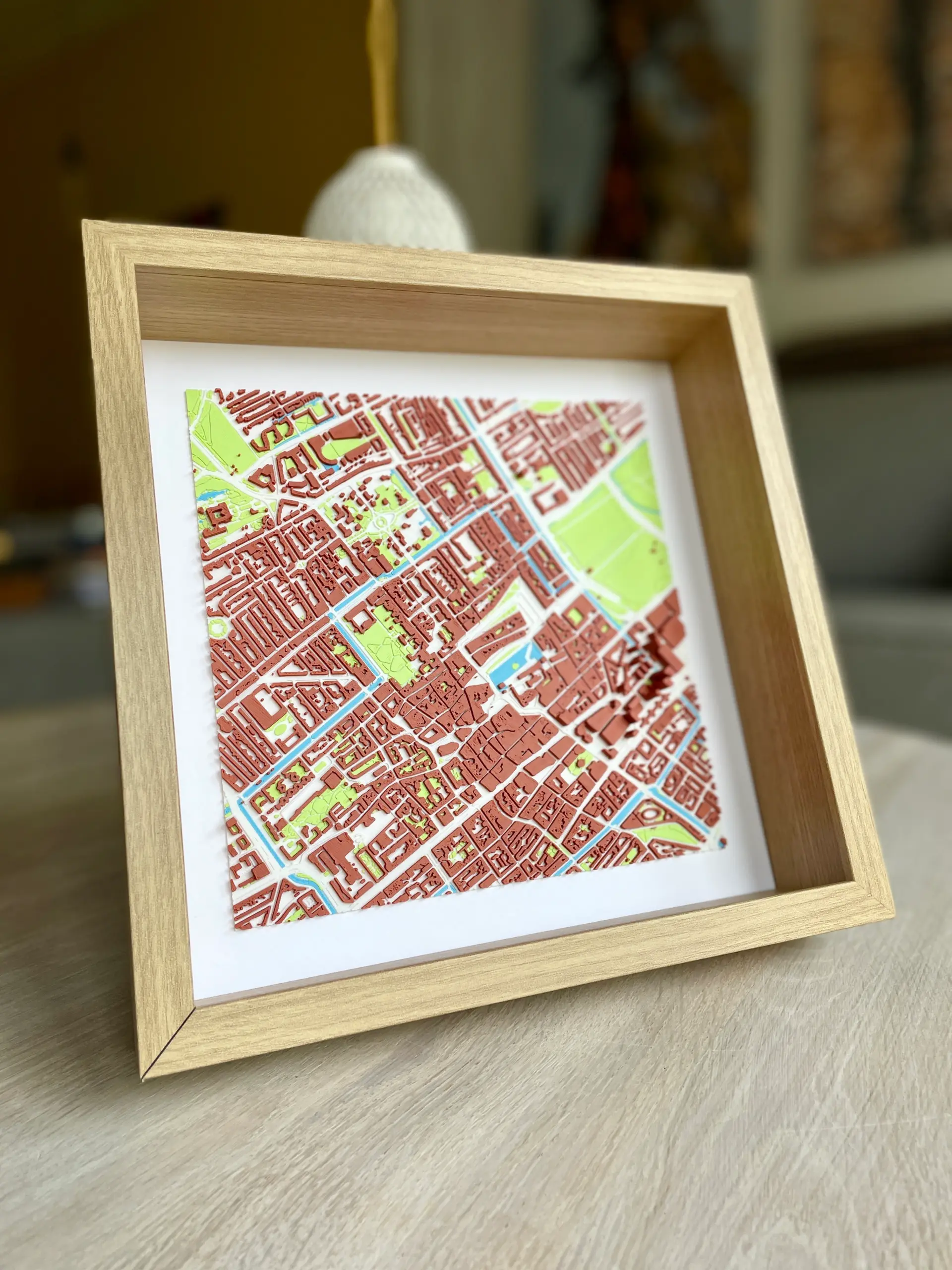 3D schaalmodel van Den Haag – gedetailleerd en handgemaakt in Nederland.