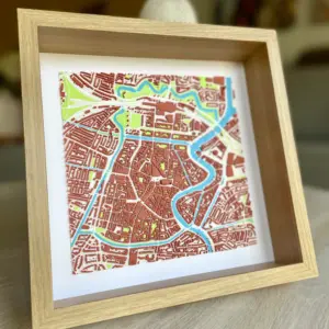 3D schaalmodel van Haarlem – gedetailleerd en handgemaakt in Nederland