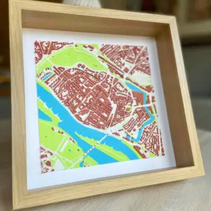 3D schaalmodel van Deventer – gedetailleerd en handgemaakt in Nederland.